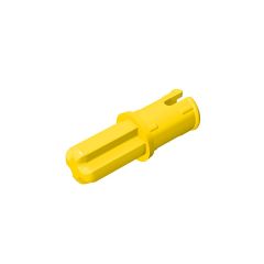Technic Axle Pin with Friction Ridges Lengthwise #43093 Yellow
