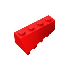 Wedge Sloped 45 4 x 2 Right #43720 Red