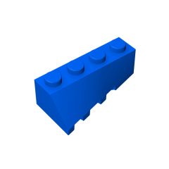 Wedge Sloped 45 4 x 2 Right #43720 Blue