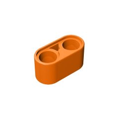 Technic Beam 1 x 2 Thick #43857 Orange