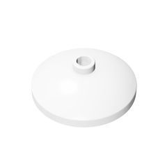 Dish 3 x 3 Inverted (Radar) #43898 White 10 pieces