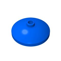 Dish 3 x 3 Inverted (Radar) #43898 Blue