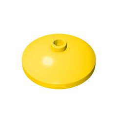 Dish 3 x 3 Inverted (Radar) #43898 Yellow