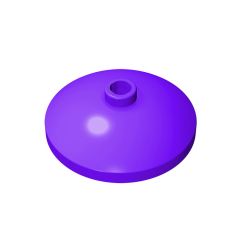 Dish 3 x 3 Inverted (Radar) #43898 Dark Purple