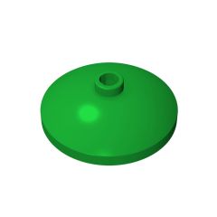 Dish 3 x 3 Inverted (Radar) #43898 Green