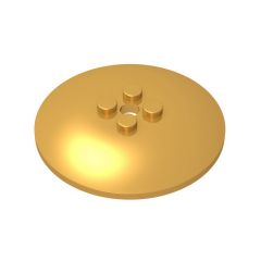 Dish 6 x 6 Inverted #44375 Pearl Gold