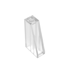 Slope 75 2 x 1 x 3 (Undetermined Stud Type) #4460 Trans-Clear