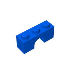 Brick Arch 1 x 3 #4490 Blue