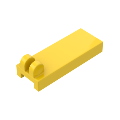 Hinge Tile 1 x 2 1/2 with 2 Fingers on Top #4531 Yellow