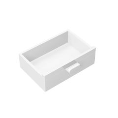 Cupboard 2 x 3 Drawer #4536 White