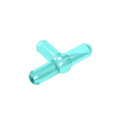 Pneumatic T-Piece (T Bar) #4697 Trans-Light Blue