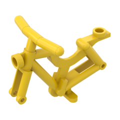 Bicycle Frame - Solid or Hollow Stud #4719 Yellow