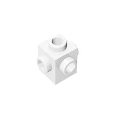 Brick Special 1 x 1 Studs on 4 Sides #4733 White