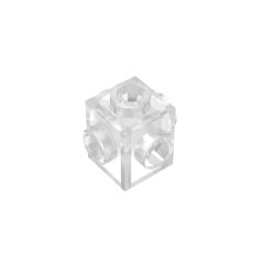 Brick Special 1 x 1 Studs on 4 Sides #4733 Trans-Clear Gobricks