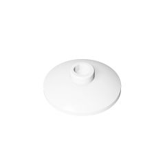 Dish 2 x 2 Inverted (Radar) #4740 White