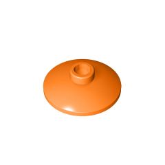 Dish 2 x 2 Inverted (Radar) #4740 Orange