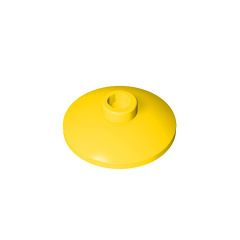Dish 2 x 2 Inverted (Radar) #4740 Yellow