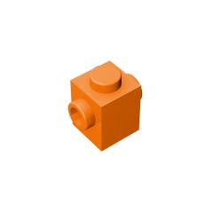Brick Special 1 x 1 with Studs on 2 Sides #47905 Orange
