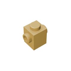 Brick Special 1 x 1 with Studs on 2 Sides #47905 Tan