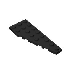 Wedge Plate 8 x 3 Right #50304 Black