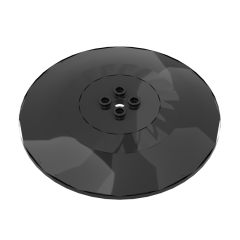 Dish 10 x 10 Inverted (Radar) (Undetermined Stud Type) #50990