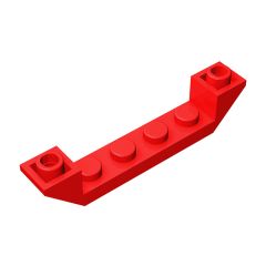 Slope Inverted 45 6 x 1 Double with 1 x 4 Cutout #52501 Red