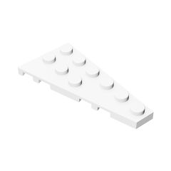 Wedge Plate 6 x 3 Right #54383 White