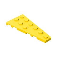 Wedge Plate 6 x 3 Right #54383 Yellow
