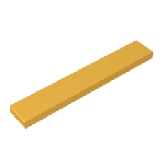 Tile 1 x 6 with Groove #6636