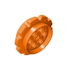 Technic Tread Sprocket Wheel Large #57519 Orange