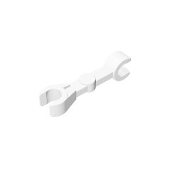 Arm Mechanical Straight (Droid) - 2 Clips at 90#59230 White
