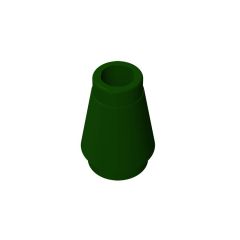 Nose Cone Small 1 x 1 #59900 Dark Green