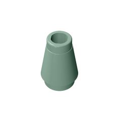 Nose Cone Small 1 x 1 #59900 Sand Green 10 pieces