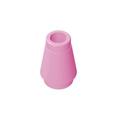 Nose Cone Small 1 x 1 #59900 Bright Pink