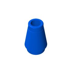 Nose Cone Small 1 x 1 #59900 Blue 10 pieces