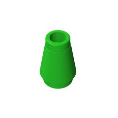 Nose Cone Small 1 x 1 #59900 Bright Green 1/2 KG