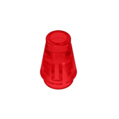 Nose Cone Small 1 x 1 #59900 Trans-Red
