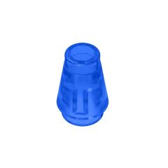 Nose Cone Small 1 x 1 #59900 Trans-Dark Blue