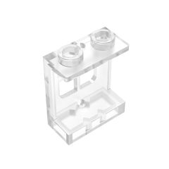 Window 1 x 2 x 2 Plane, Single Hole Top and Bottom for Glass #60032 Trans-Clear 1/4 KG