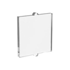 Glass for Window 1 x 2 x 2 Flat #60601 Trans-Clear 10 pieces