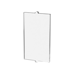 Glass for Window 1 x 2 x 3 Flat Front #60602 Trans-Clear