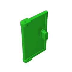 Door 1 x 2 x 3 With Vertical Handle, Mold For Tabless Frames #60614