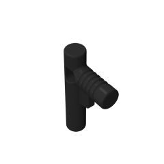 Equipment Hose Nozzle / Gun with Side String Hole Simplified #60849 Black