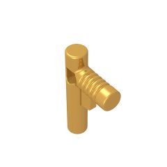 Equipment Hose Nozzle / Gun with Side String Hole Simplified #60849 Pearl Gold