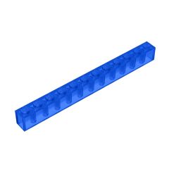 Brick 1 x 12 #6112 Trans-Dark Blue