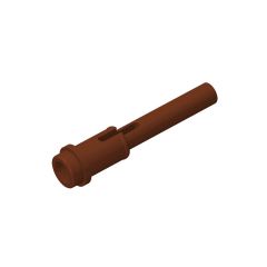 Pin 1/2 With 2L Bar Extension (Flick Missile) #61184 Reddish Brown