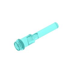 Pin 1/2 With 2L Bar Extension (Flick Missile) #61184 Trans-Light Blue