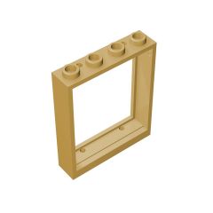 Door Frame 1 x 4 x 4 (Lift) #6154 Tan