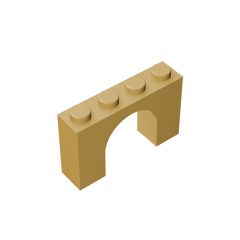 Brick Arch 1 x 4 x 2 #6182 Tan