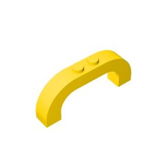 Brick Arch 1 x 6 x 2 Curved Top #6183 Yellow